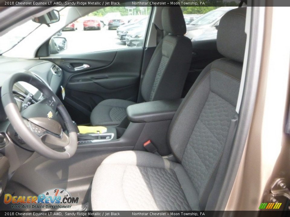 2018 Chevrolet Equinox LT AWD Sandy Ridge Metallic / Jet Black Photo #16