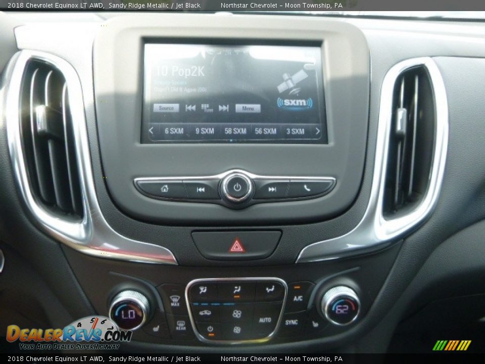 2018 Chevrolet Equinox LT AWD Sandy Ridge Metallic / Jet Black Photo #18