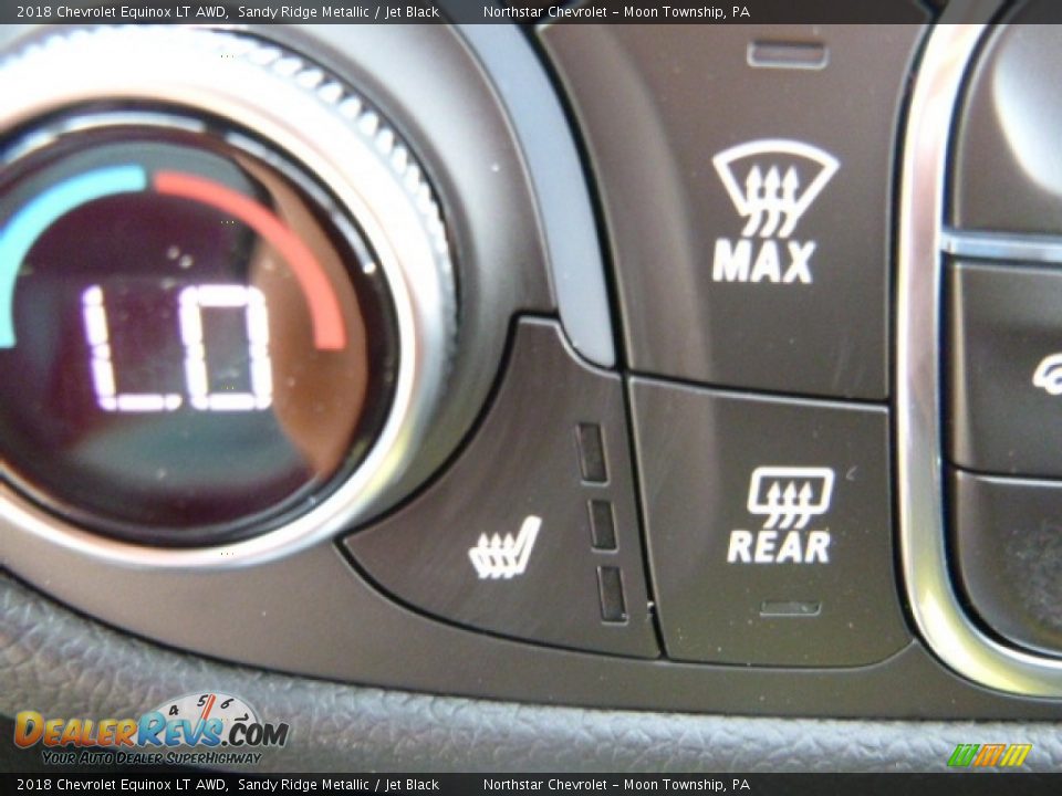 2018 Chevrolet Equinox LT AWD Sandy Ridge Metallic / Jet Black Photo #20