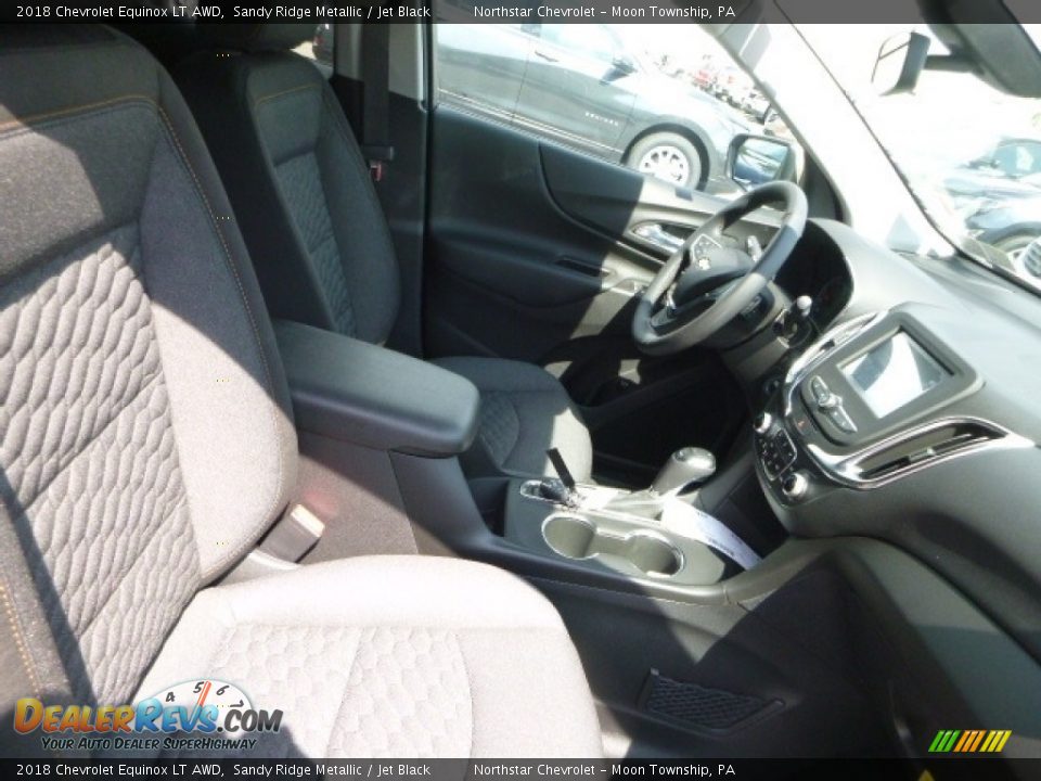 2018 Chevrolet Equinox LT AWD Sandy Ridge Metallic / Jet Black Photo #11