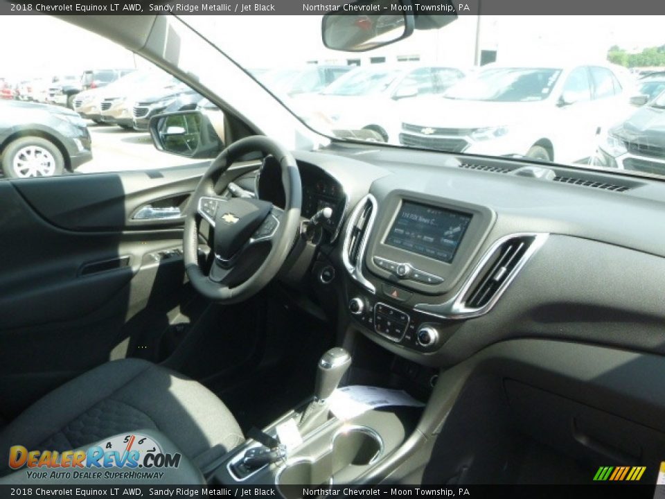 2018 Chevrolet Equinox LT AWD Sandy Ridge Metallic / Jet Black Photo #12