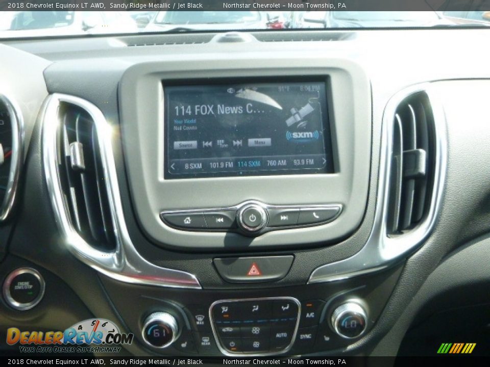 2018 Chevrolet Equinox LT AWD Sandy Ridge Metallic / Jet Black Photo #17