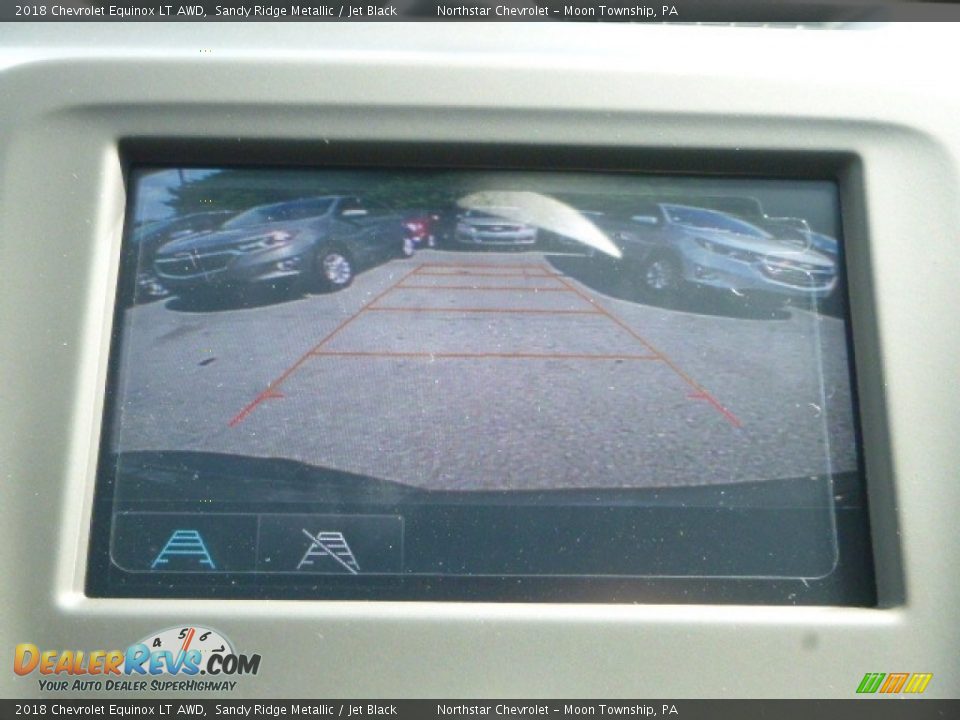 2018 Chevrolet Equinox LT AWD Sandy Ridge Metallic / Jet Black Photo #18
