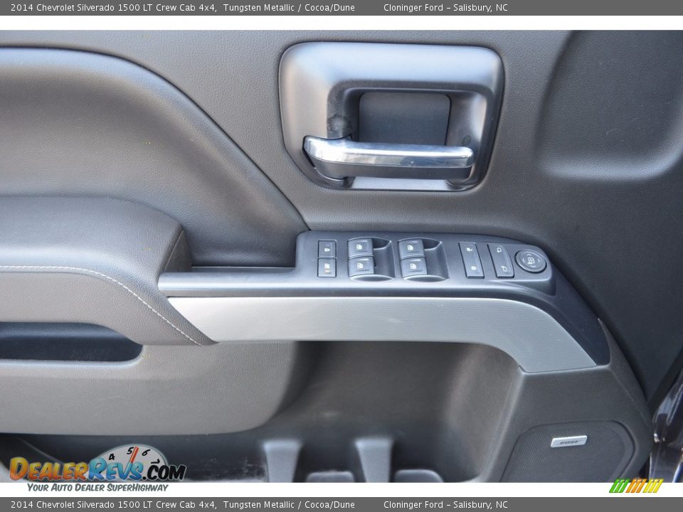 2014 Chevrolet Silverado 1500 LT Crew Cab 4x4 Tungsten Metallic / Cocoa/Dune Photo #10