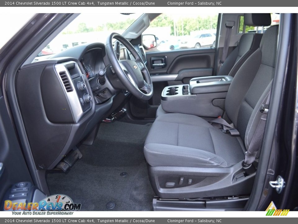 2014 Chevrolet Silverado 1500 LT Crew Cab 4x4 Tungsten Metallic / Cocoa/Dune Photo #11