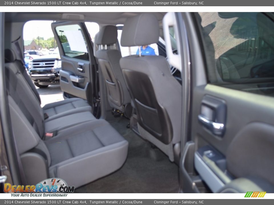 2014 Chevrolet Silverado 1500 LT Crew Cab 4x4 Tungsten Metallic / Cocoa/Dune Photo #14