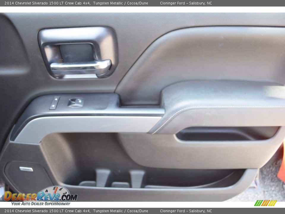 2014 Chevrolet Silverado 1500 LT Crew Cab 4x4 Tungsten Metallic / Cocoa/Dune Photo #15