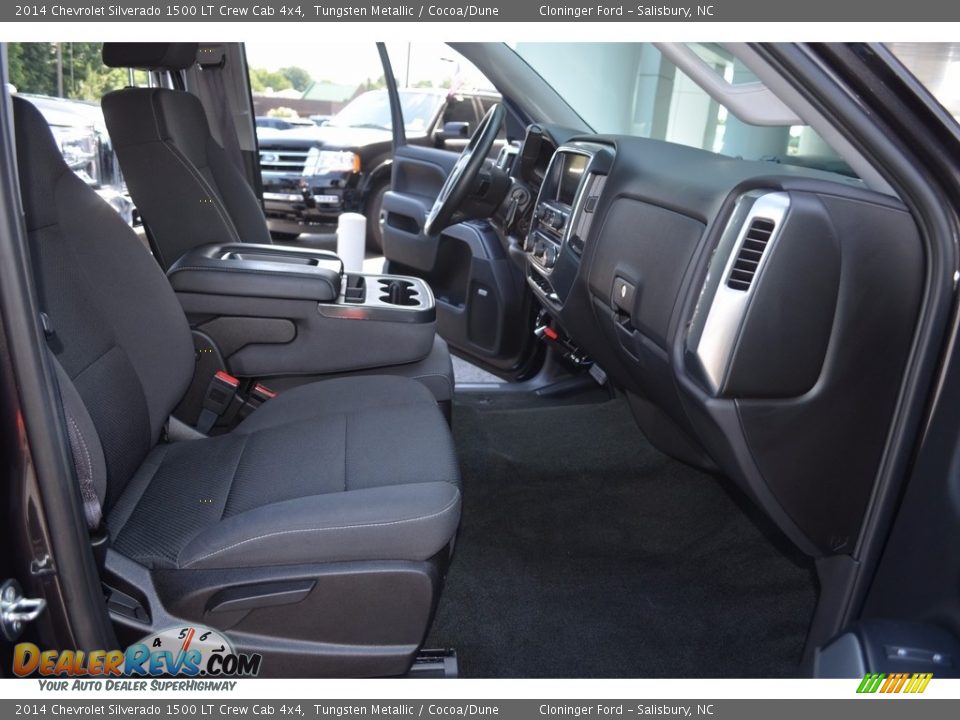 2014 Chevrolet Silverado 1500 LT Crew Cab 4x4 Tungsten Metallic / Cocoa/Dune Photo #16