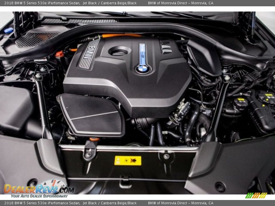 2018 BMW 5 Series 530e iPerfomance Sedan 2.0 Liter e DI TwinPower Turbocharged DOHC 16-Valve VVT 4 Cylinder Gasoline/Plug-In Electric Hybrid Engine Photo #8