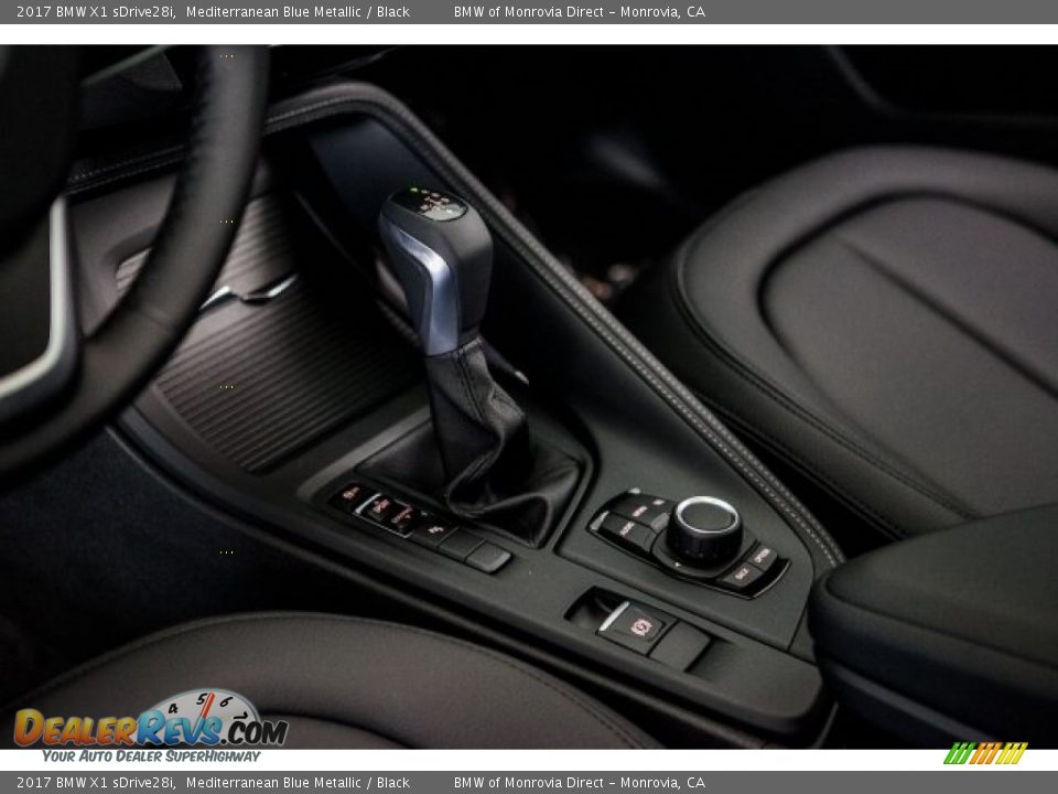 2017 BMW X1 sDrive28i Mediterranean Blue Metallic / Black Photo #7
