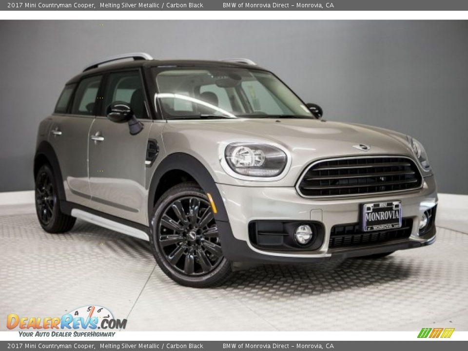 2017 Mini Countryman Cooper Melting Silver Metallic / Carbon Black Photo #12