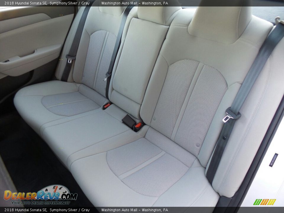 Rear Seat of 2018 Hyundai Sonata SE Photo #11
