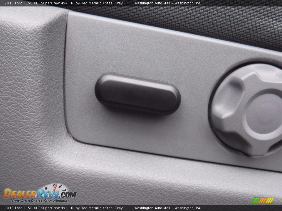 2013 Ford F150 XLT SuperCrew 4x4 Ruby Red Metallic / Steel Gray Photo #20
