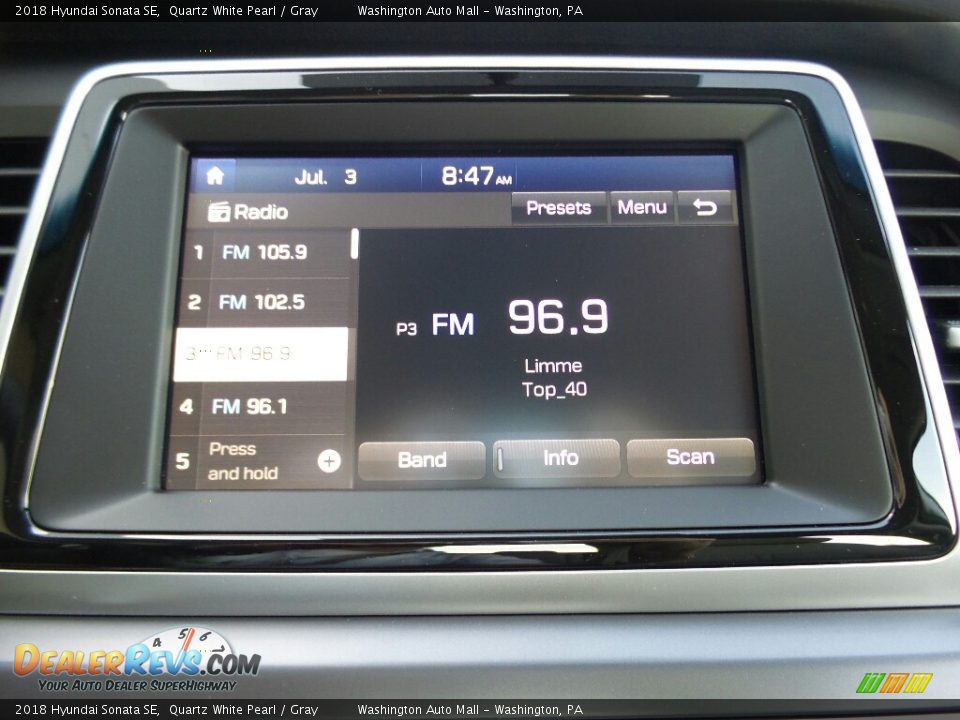 Audio System of 2018 Hyundai Sonata SE Photo #27
