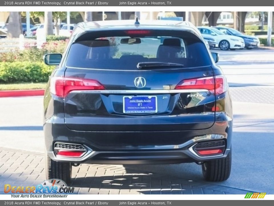 2018 Acura RDX FWD Technology Crystal Black Pearl / Ebony Photo #6