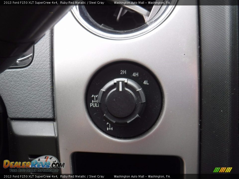 2013 Ford F150 XLT SuperCrew 4x4 Ruby Red Metallic / Steel Gray Photo #26