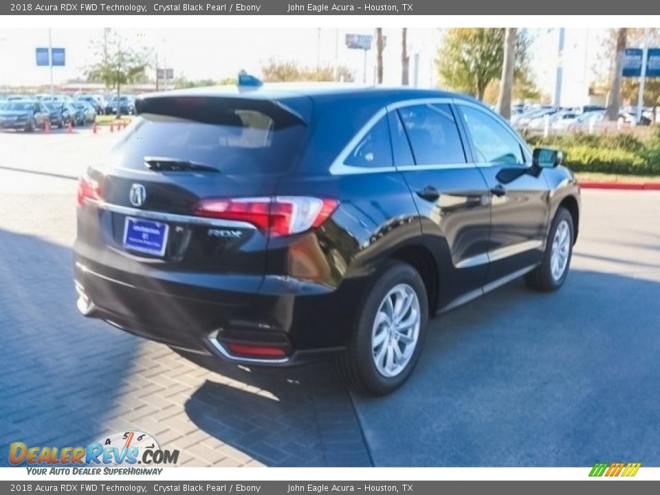2018 Acura RDX FWD Technology Crystal Black Pearl / Ebony Photo #7