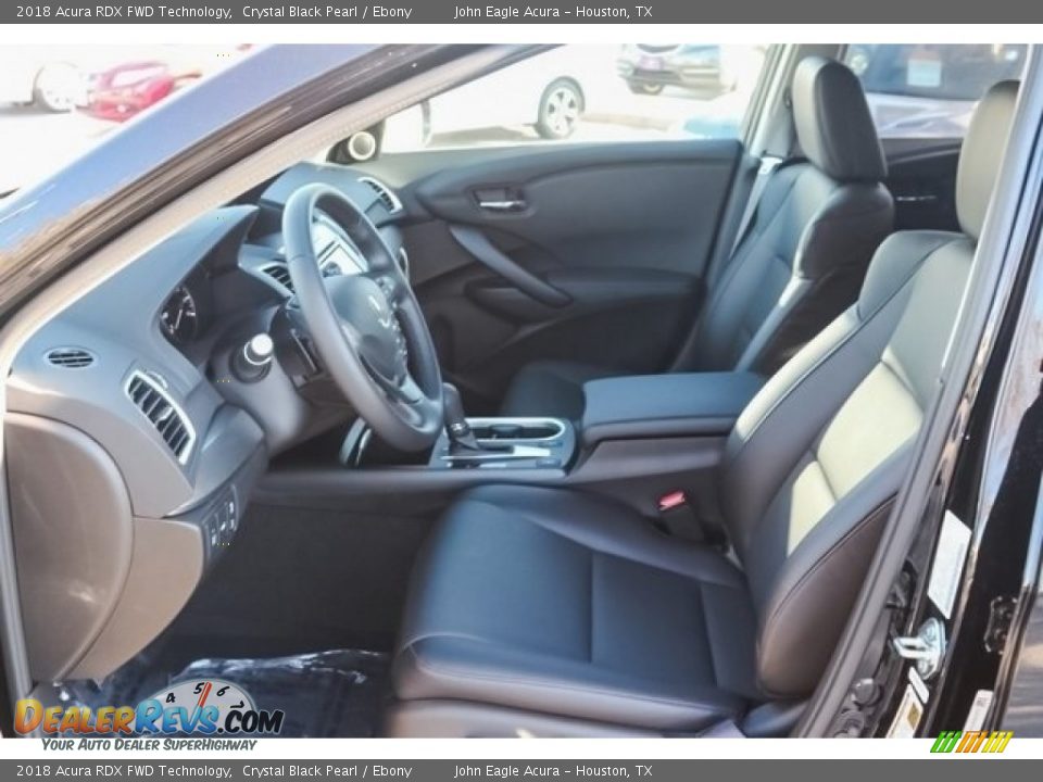 Ebony Interior - 2018 Acura RDX FWD Technology Photo #15