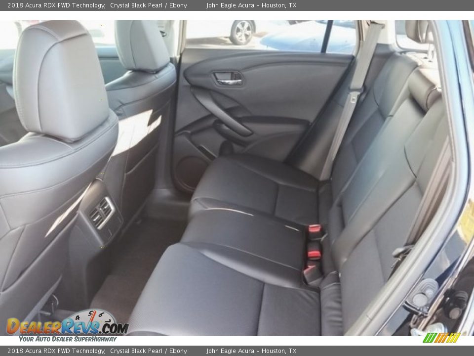 Rear Seat of 2018 Acura RDX FWD Technology Photo #17