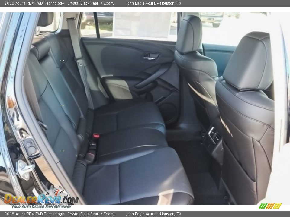 2018 Acura RDX FWD Technology Crystal Black Pearl / Ebony Photo #21