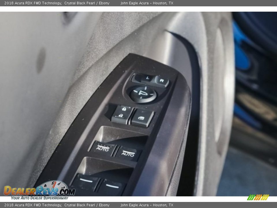 2018 Acura RDX FWD Technology Crystal Black Pearl / Ebony Photo #25