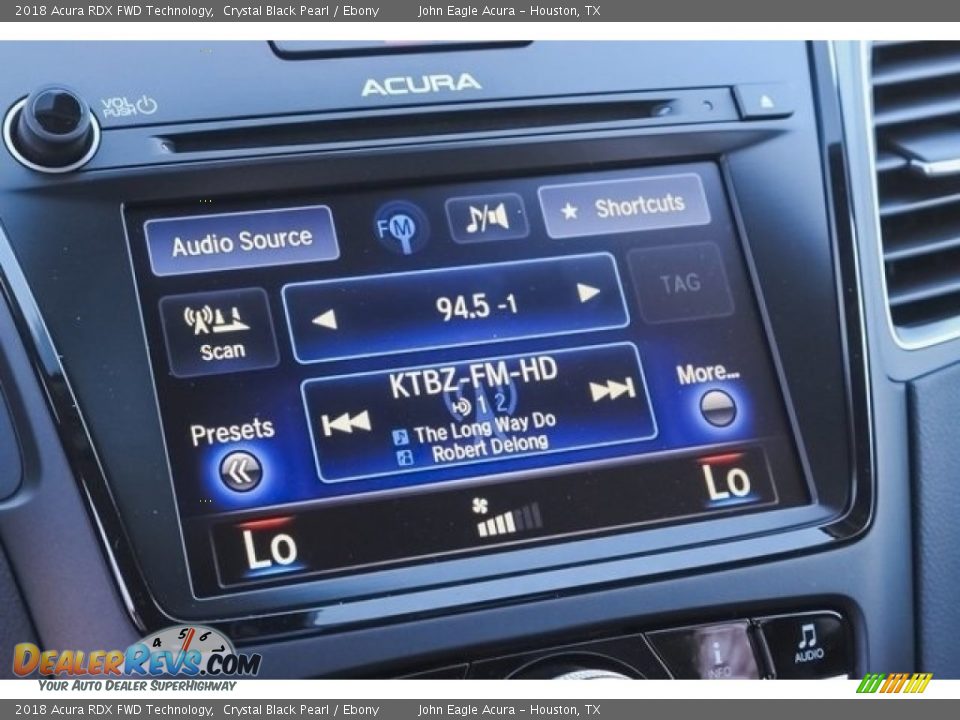 2018 Acura RDX FWD Technology Crystal Black Pearl / Ebony Photo #30