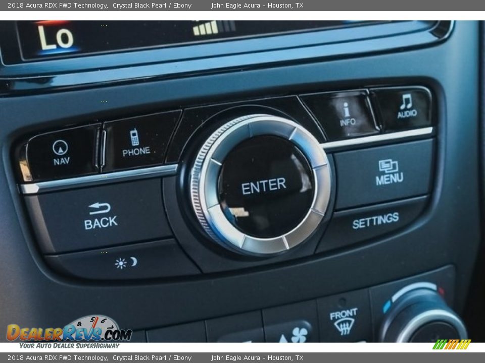 2018 Acura RDX FWD Technology Crystal Black Pearl / Ebony Photo #31