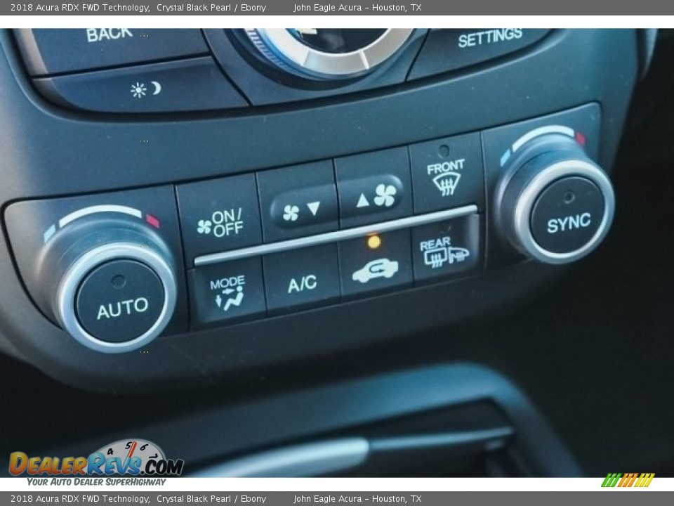 2018 Acura RDX FWD Technology Crystal Black Pearl / Ebony Photo #32