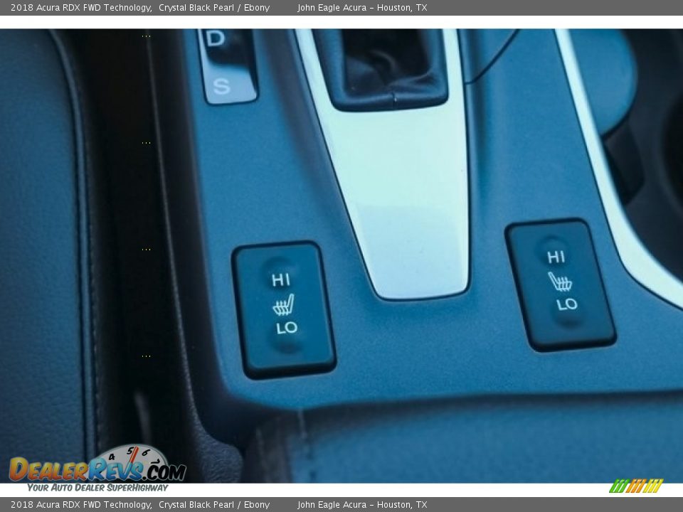 2018 Acura RDX FWD Technology Crystal Black Pearl / Ebony Photo #34