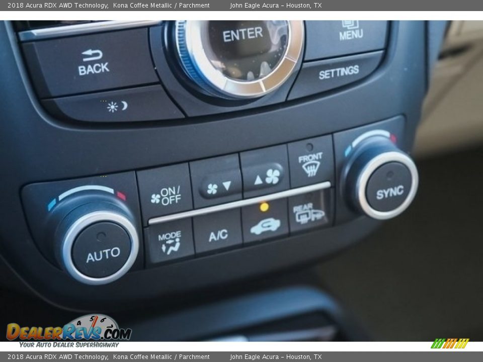 Controls of 2018 Acura RDX AWD Technology Photo #32
