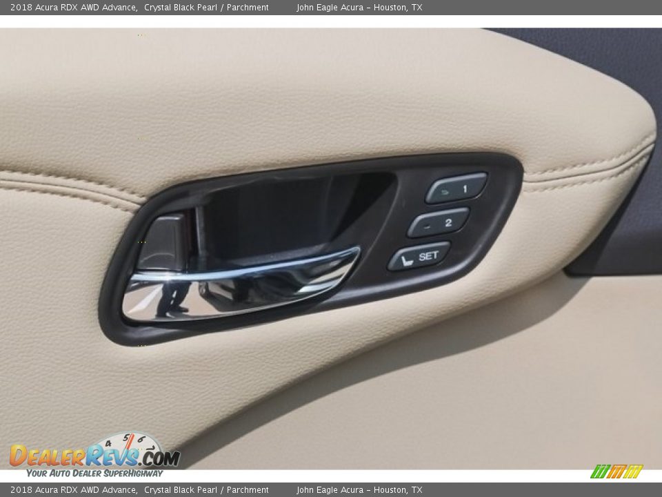2018 Acura RDX AWD Advance Crystal Black Pearl / Parchment Photo #15
