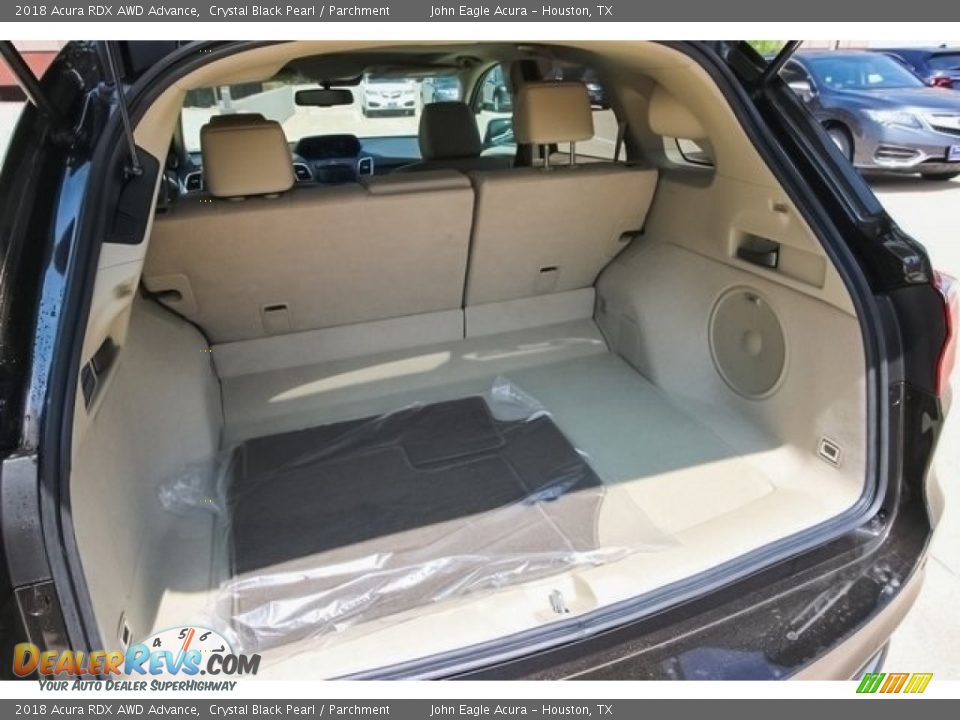 2018 Acura RDX AWD Advance Crystal Black Pearl / Parchment Photo #22
