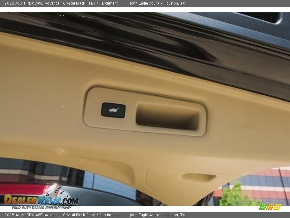 2018 Acura RDX AWD Advance Crystal Black Pearl / Parchment Photo #23