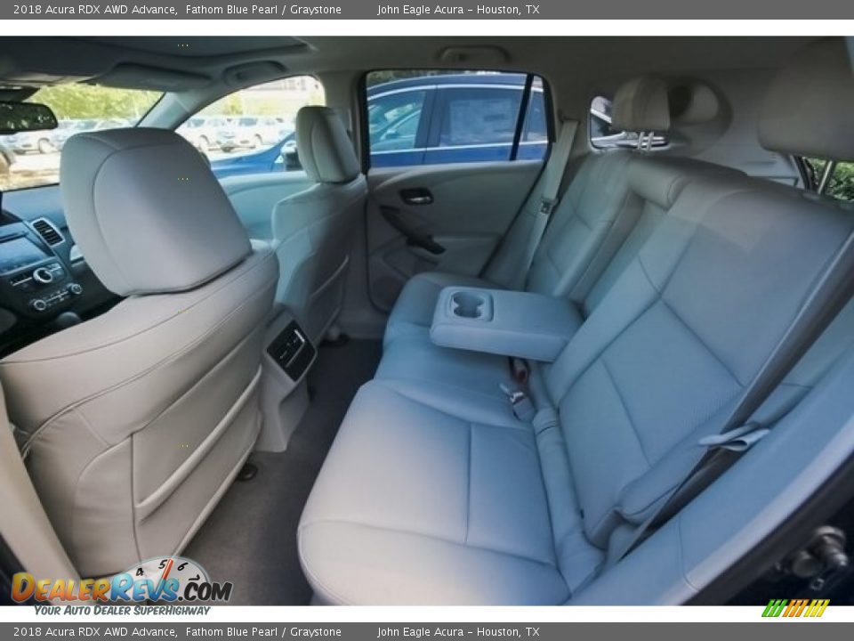 Rear Seat of 2018 Acura RDX AWD Advance Photo #21