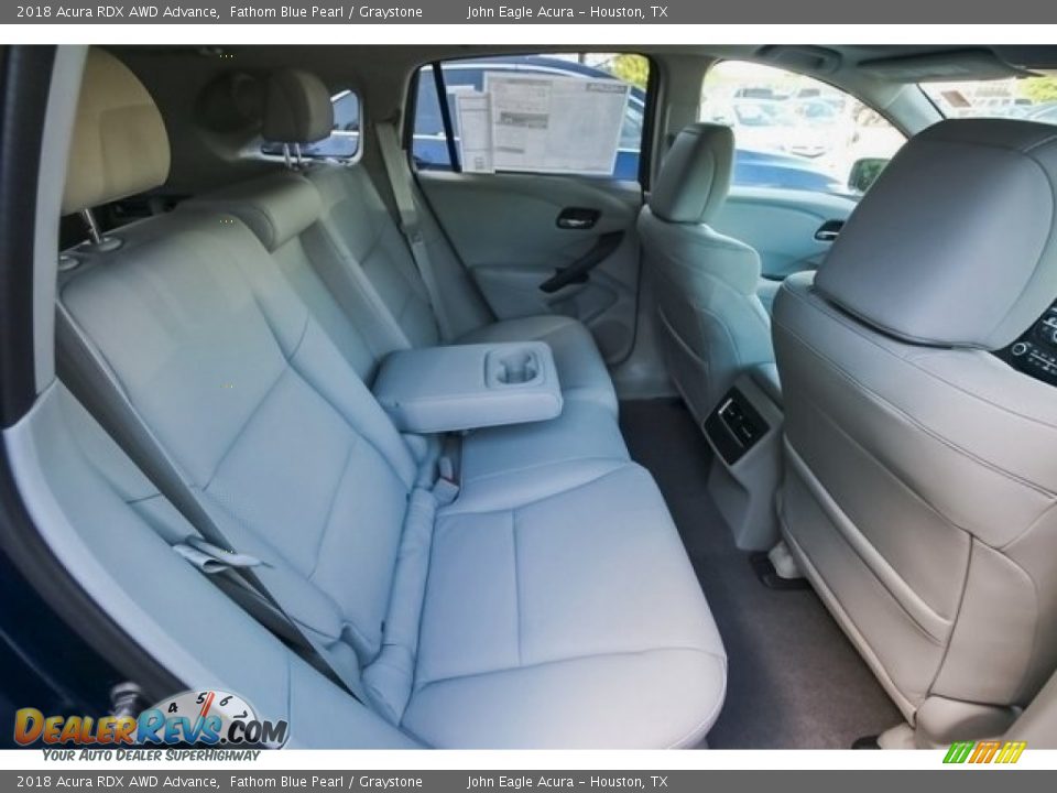 Rear Seat of 2018 Acura RDX AWD Advance Photo #25
