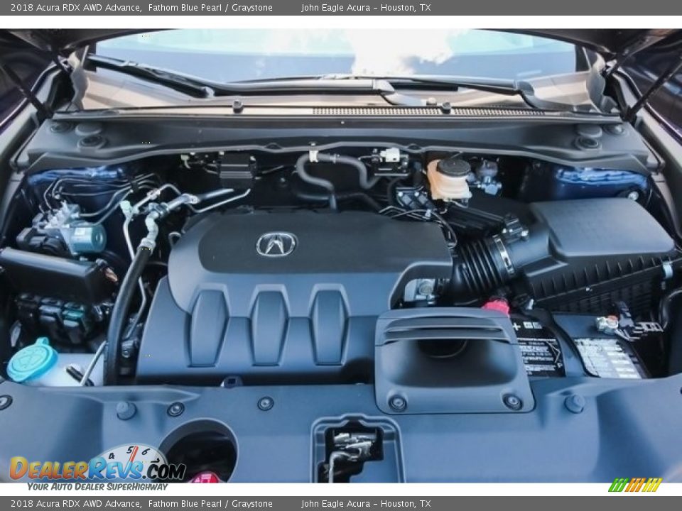 2018 Acura RDX AWD Advance 3.5 Liter SOHC 24-Valve i-VTEC V6 Engine Photo #28