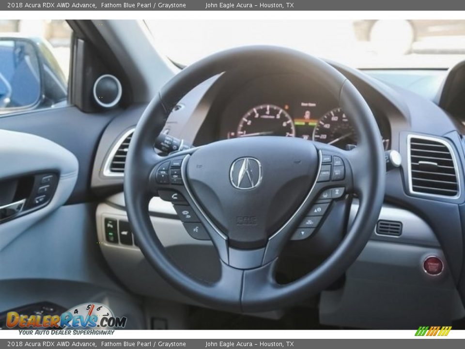 2018 Acura RDX AWD Advance Steering Wheel Photo #30