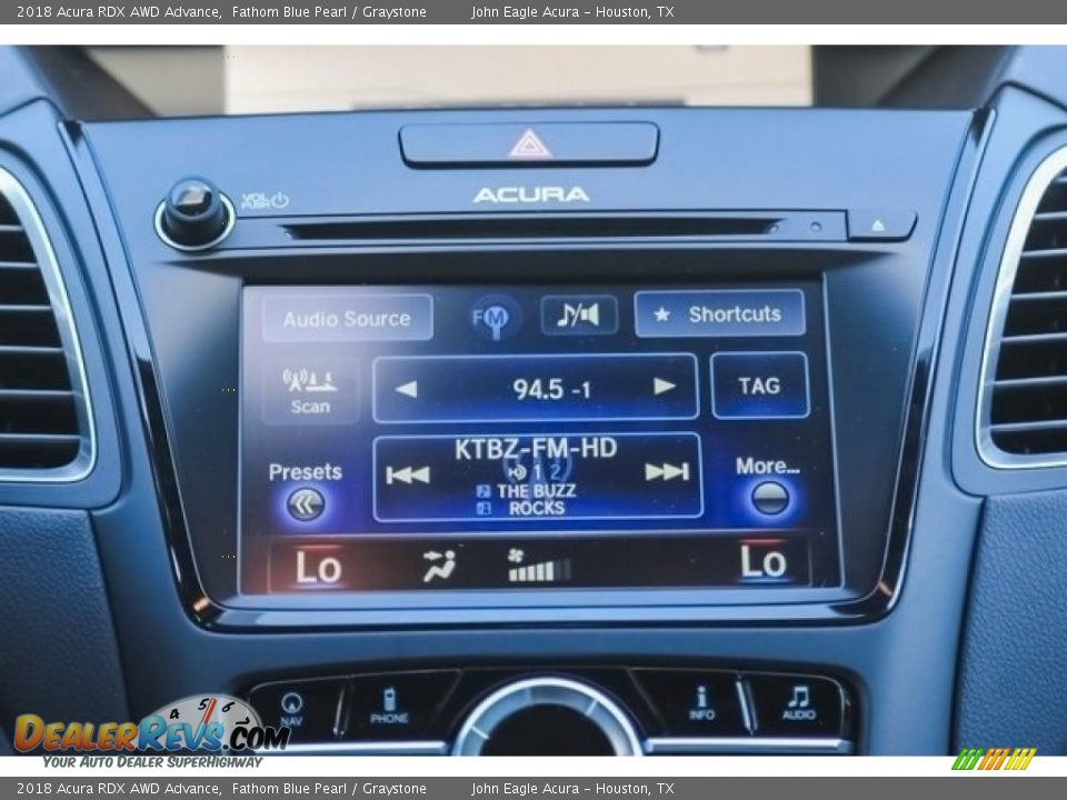 Controls of 2018 Acura RDX AWD Advance Photo #32