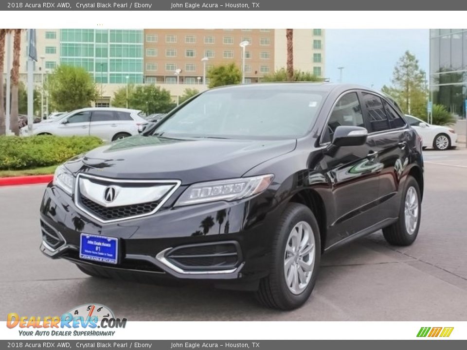 2018 Acura RDX AWD Crystal Black Pearl / Ebony Photo #3