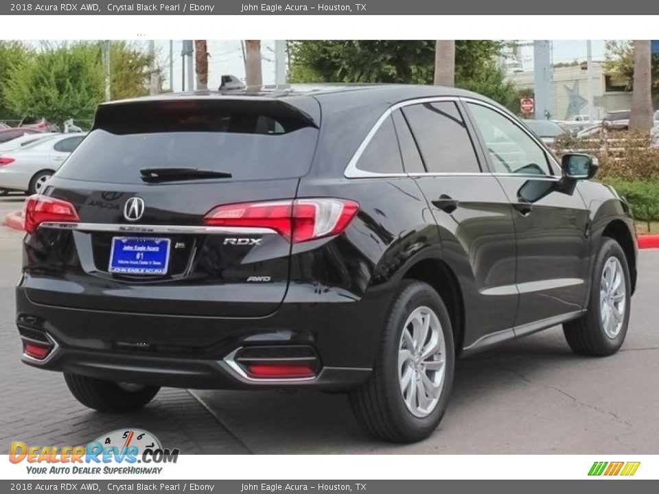 2018 Acura RDX AWD Crystal Black Pearl / Ebony Photo #7