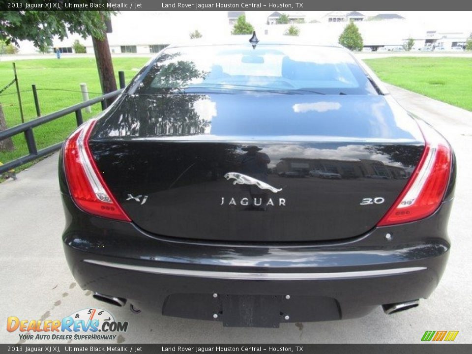 2013 Jaguar XJ XJ Ultimate Black Metallic / Jet Photo #8