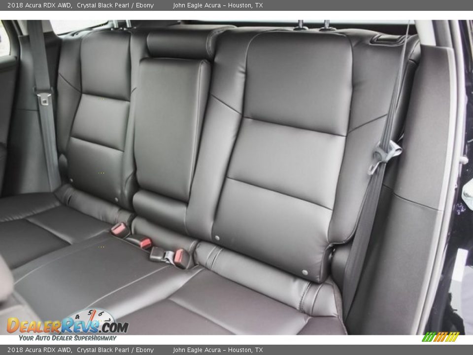 Rear Seat of 2018 Acura RDX AWD Photo #16