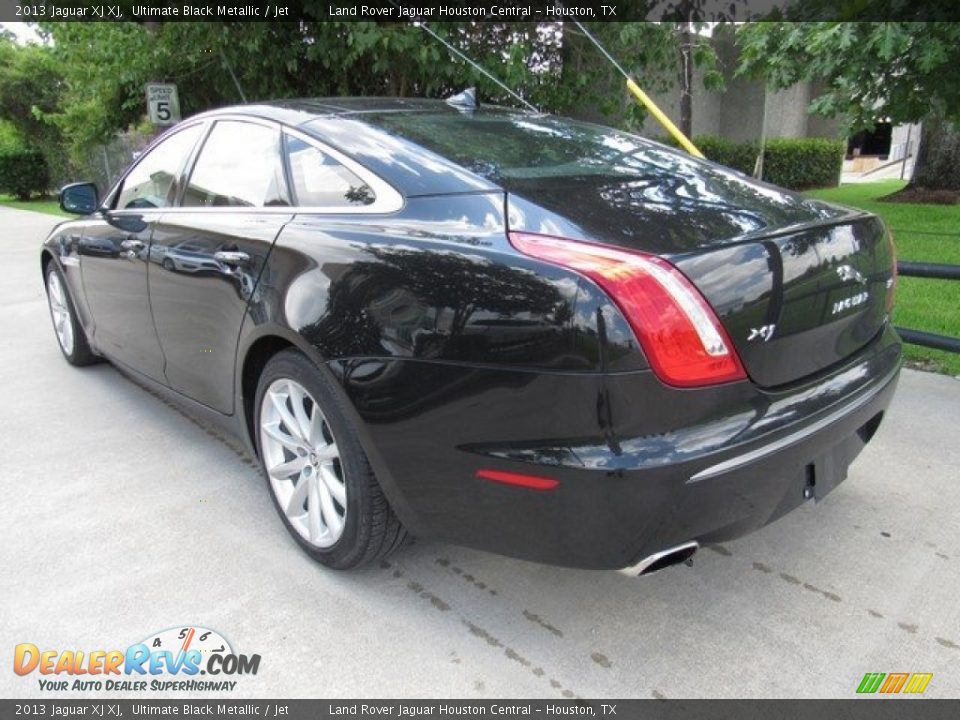 2013 Jaguar XJ XJ Ultimate Black Metallic / Jet Photo #12