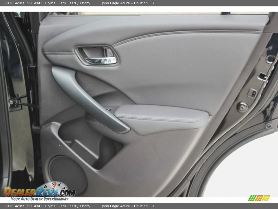 2018 Acura RDX AWD Crystal Black Pearl / Ebony Photo #20