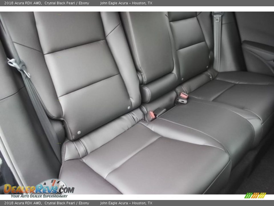 2018 Acura RDX AWD Crystal Black Pearl / Ebony Photo #22