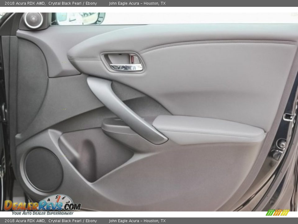 2018 Acura RDX AWD Crystal Black Pearl / Ebony Photo #23