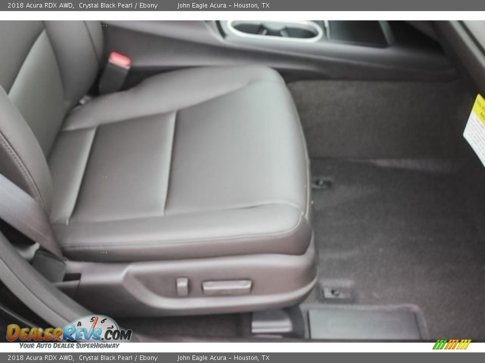 2018 Acura RDX AWD Crystal Black Pearl / Ebony Photo #24