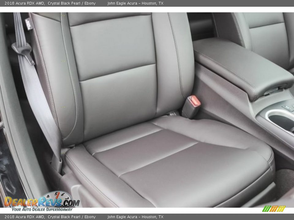 2018 Acura RDX AWD Crystal Black Pearl / Ebony Photo #25