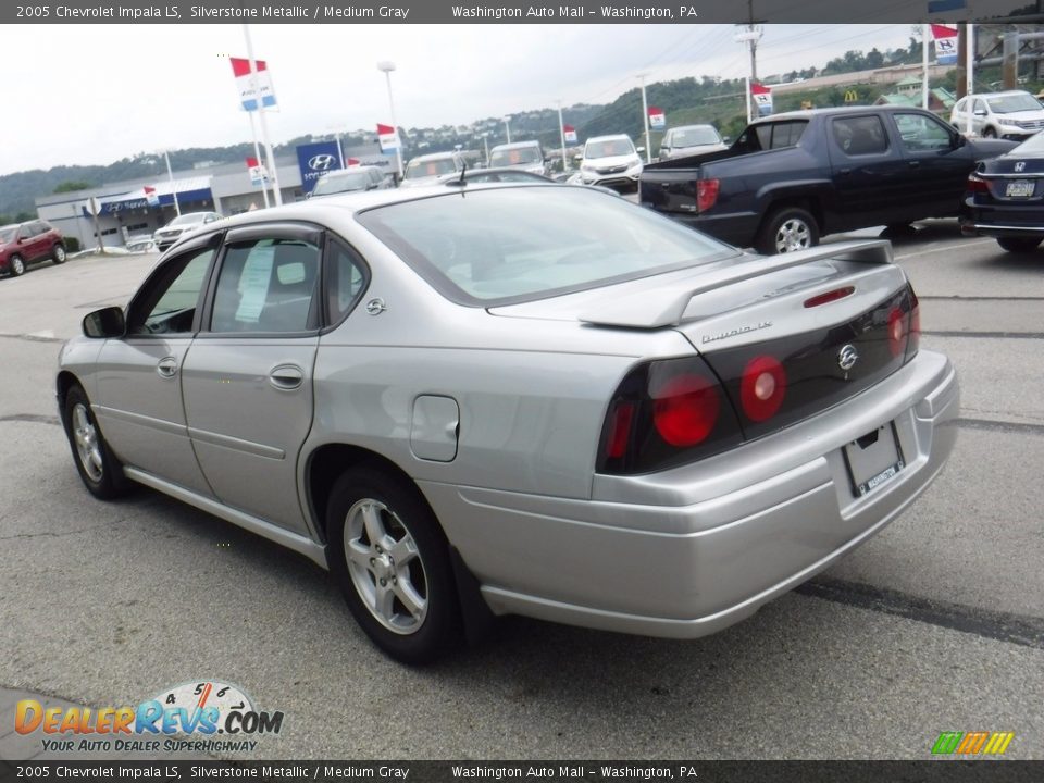 2005 Chevrolet Impala LS Silverstone Metallic / Medium Gray Photo #10