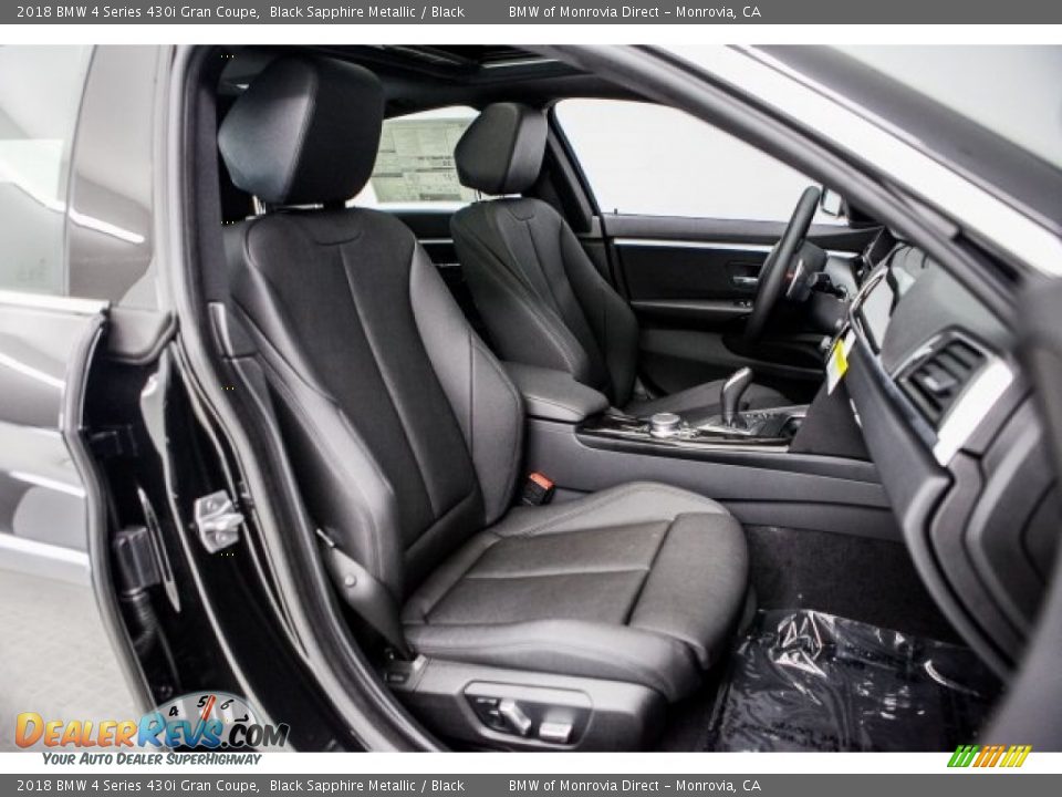 2018 BMW 4 Series 430i Gran Coupe Black Sapphire Metallic / Black Photo #2